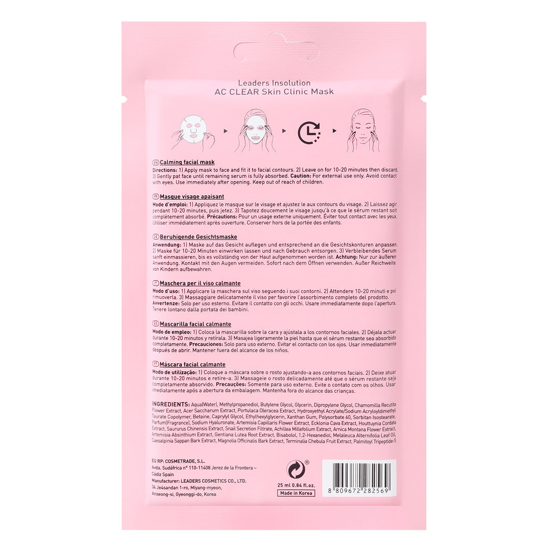 AC Clear Skin Clinic Mask | Leaders