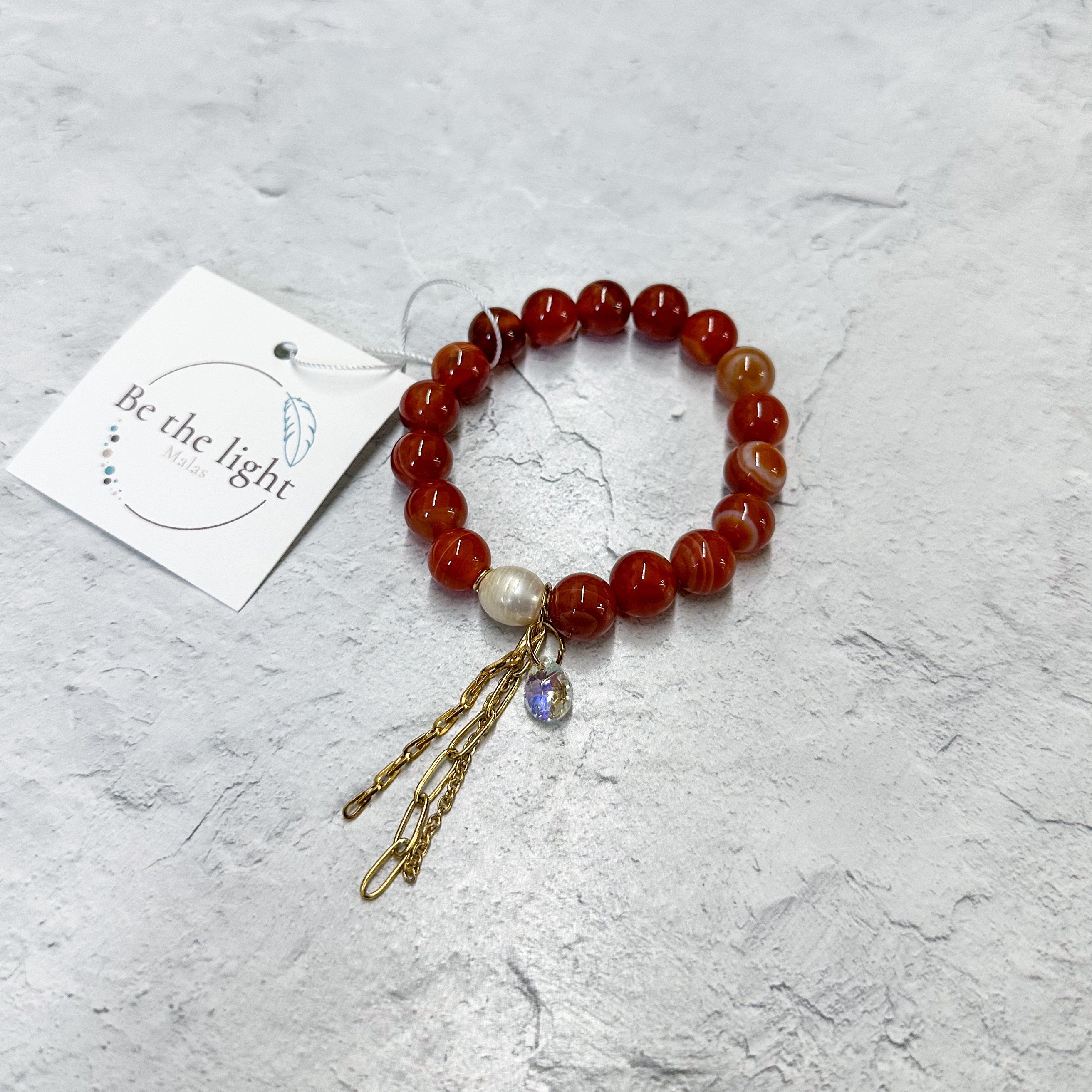 Carnelian Luxe Bracelet | Be the Light