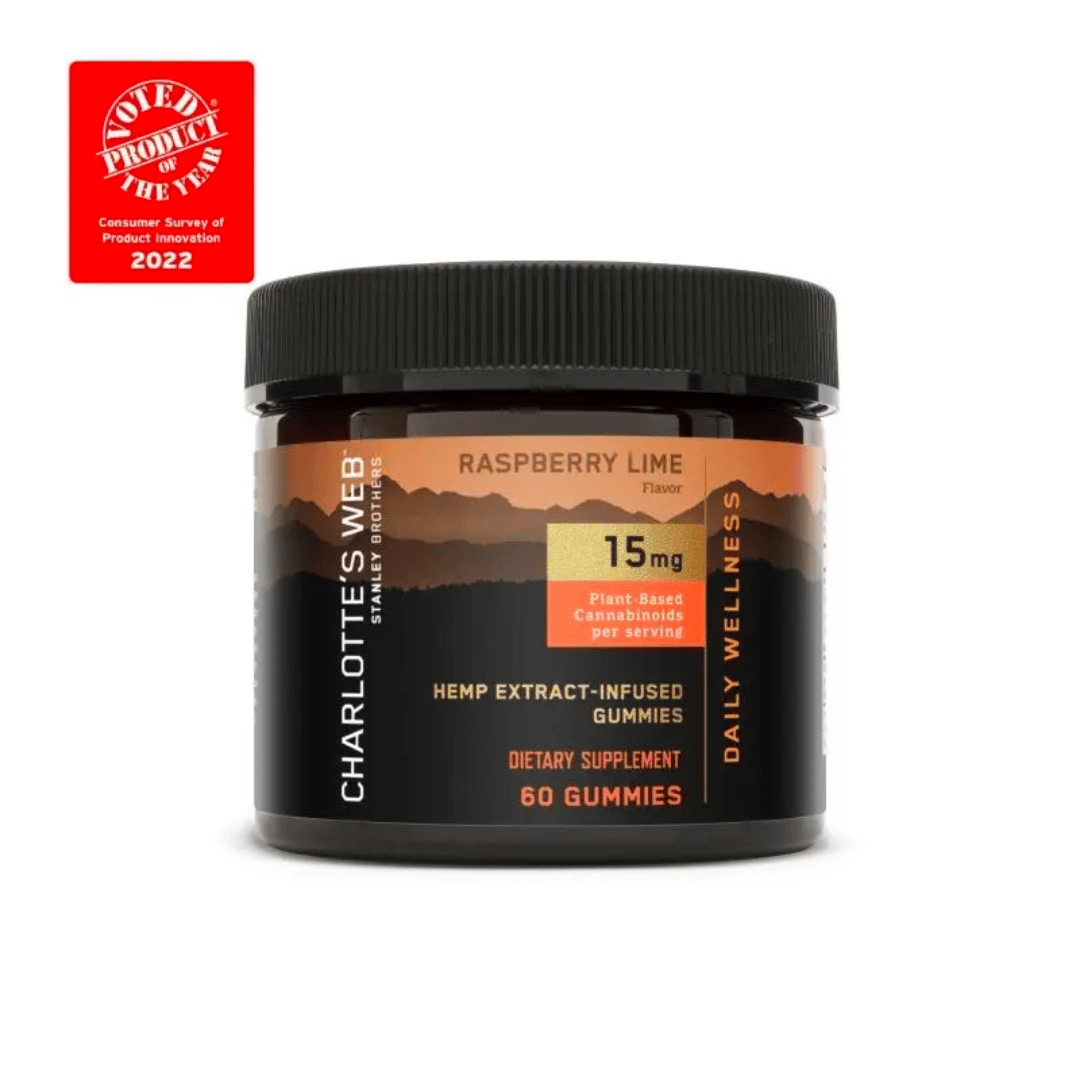 Daily Wellness 15 mg CBD Gummies - 60 ct | Charlotte’s Web