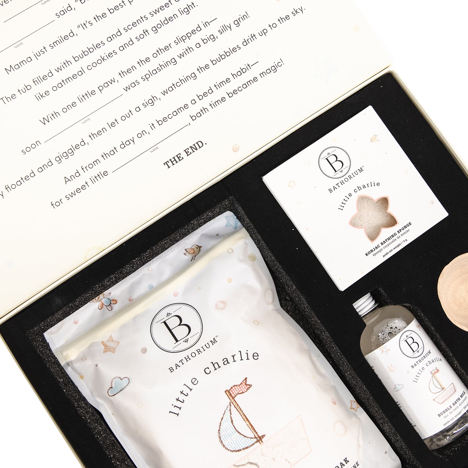 little charlieโข My First Bath Ritual Gift Box Set | Bathorium