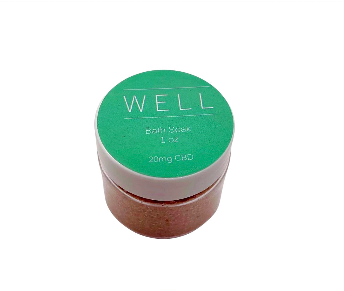 CBD Bath Soak - Travel | WELL