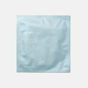 PolyPeptide Collagel+ Face Mask | HydroPeptide packaged in a light blue sachet, designed for skincare and facial hydration treatment.