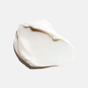 Smooth, creamy white skincare product texture representing Power Lift | HydroPeptide, highlighting the rich consistency ideal for facial care and rejuvenation.