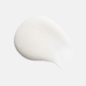 White creamy foam texture of Foaming Cream Cleanser | HydroPeptide displayed on a light background, highlighting its smooth and gentle skincare formula.