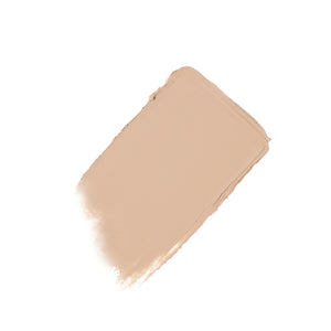 Swatch of a smooth, creamy light beige eyeshadow shade showcasing the texture and color of ColorLuxe Eye Shadow Stick | Jane Iredale.