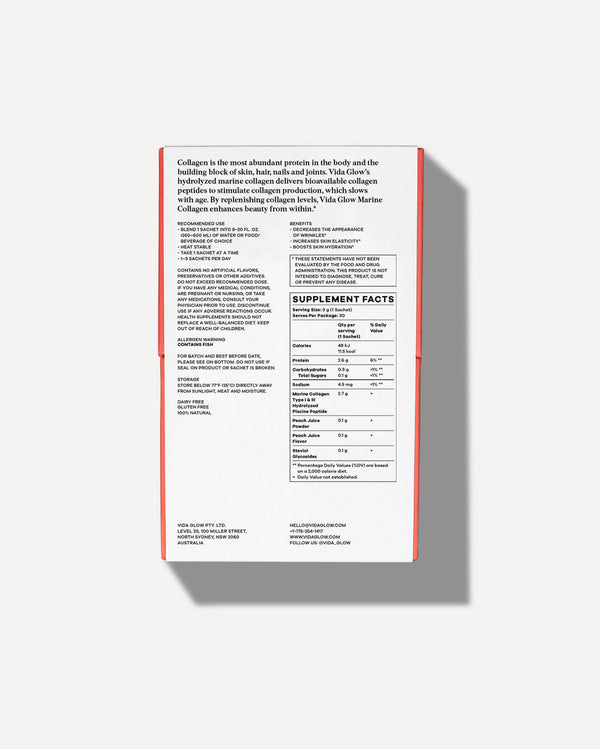 Natural Marine Collagen | VIDA GLOW