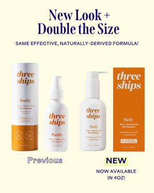Purify Aloe + Amino Acid Gel Cleanser | Three Ships