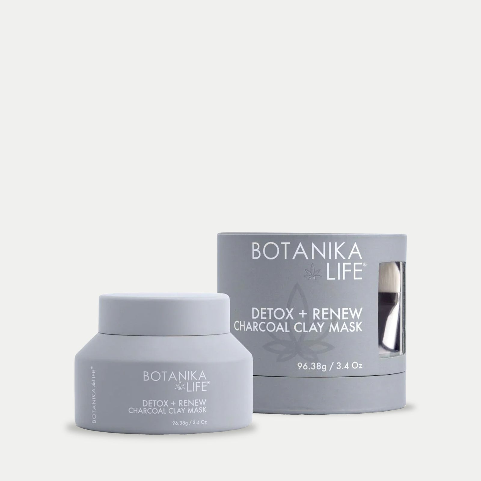 Detox + Renew Charcoal Clay Mask | Botanika Life