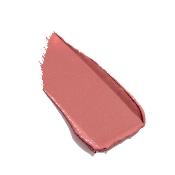 Swatch of a smooth, creamy mauve pink lipstick shade from ColorLuxe Hydrating Cream Lipstick | Jane Iredale, showcasing rich hydration and vibrant color.