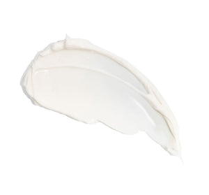 Smooth white cream texture sample representing Necks-Level Smooth™ Cream | Farmhouse Fresh for skincare and body care use.
