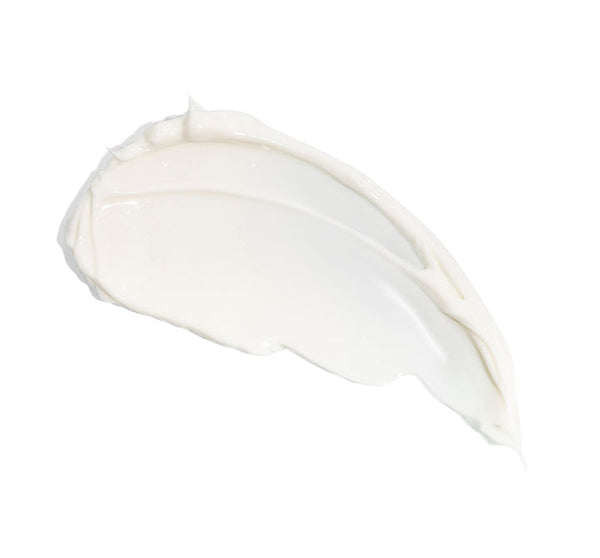 Smooth white cream texture sample representing Necks-Level Smooth™ Cream | Farmhouse Fresh for skincare and body care use.