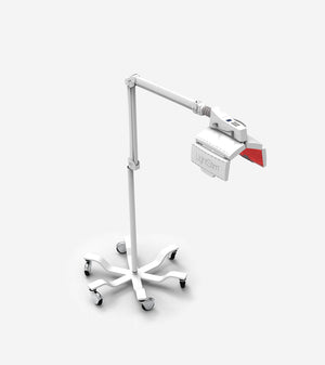 LightStim ProPanel | LightStim device with adjustable arm and wheeled base, designed for advanced skincare and wellness treatments in professional settings.