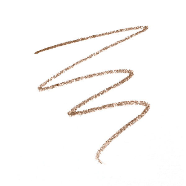 Smooth ash blonde swatch made by PureBrow Precision Pencil | Jane Iredale, showing precise and natural eyebrow color ideal for enhancing brows.