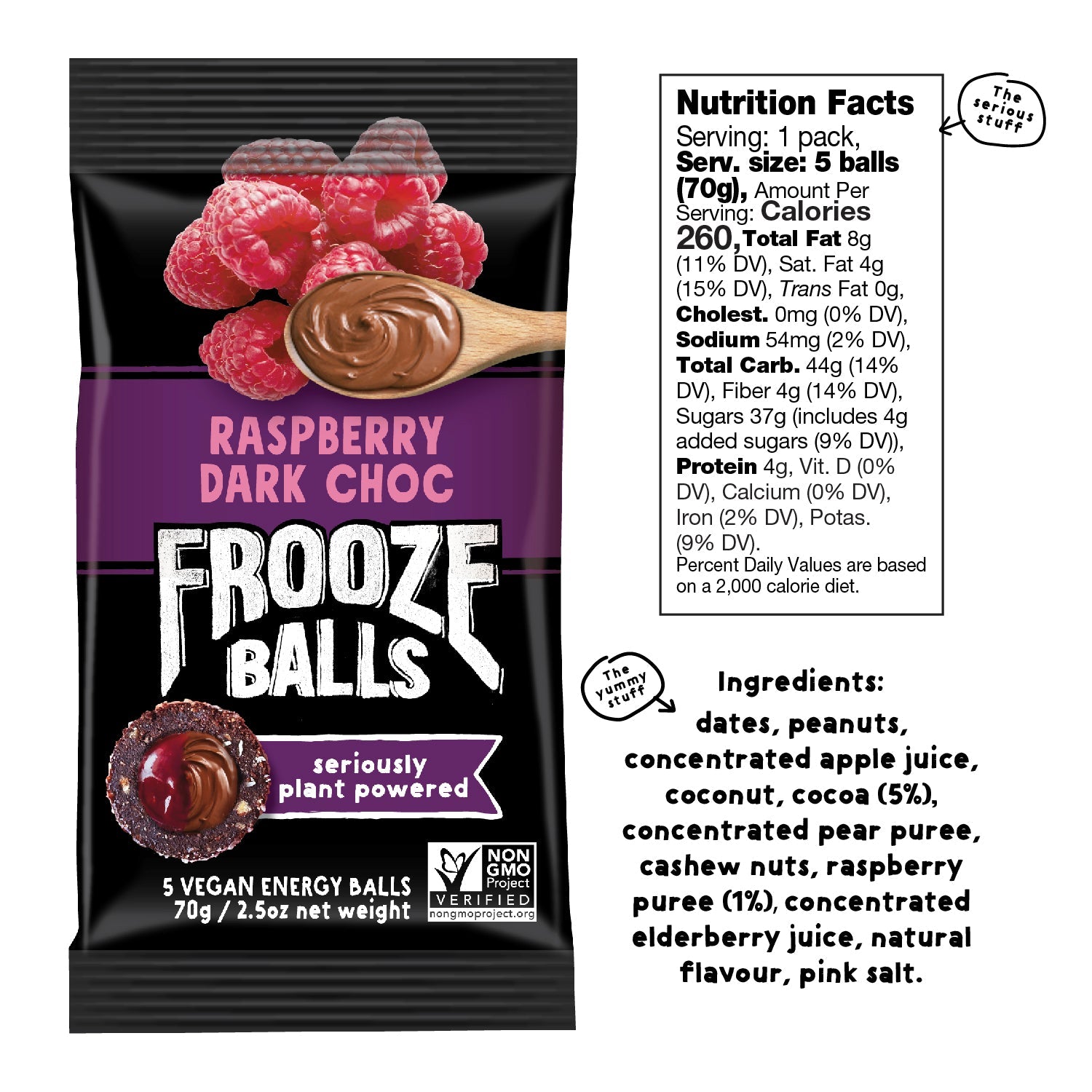 Raspberry Dark Choc | Frooze Balls