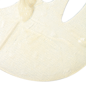 Clear textured bio-cellular sheet masque with gel-like essence designed for hydration and skin health in the SkinTensity Advanced BioCellular Sheet Masque | Skin Fitness Therapy product.