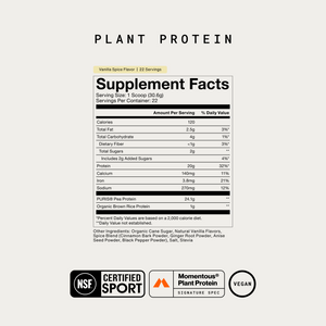 100% Plant Protein Powder