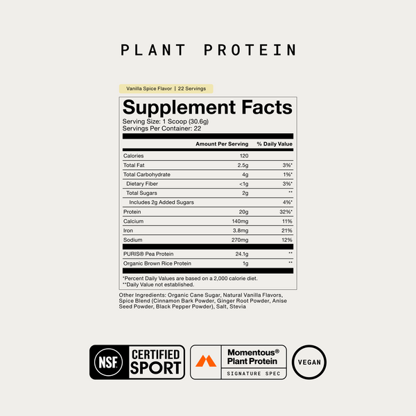100% Plant Protein Powder