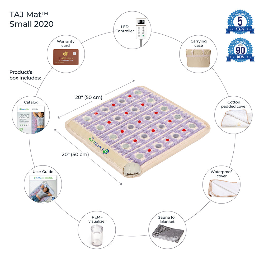 TAJ-Mat™ Small 2020 Firm - Photon PEMF InfraMat Pro® | HealthyLine