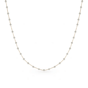Dainty Pearl Short GG Gold Necklace | Love You More