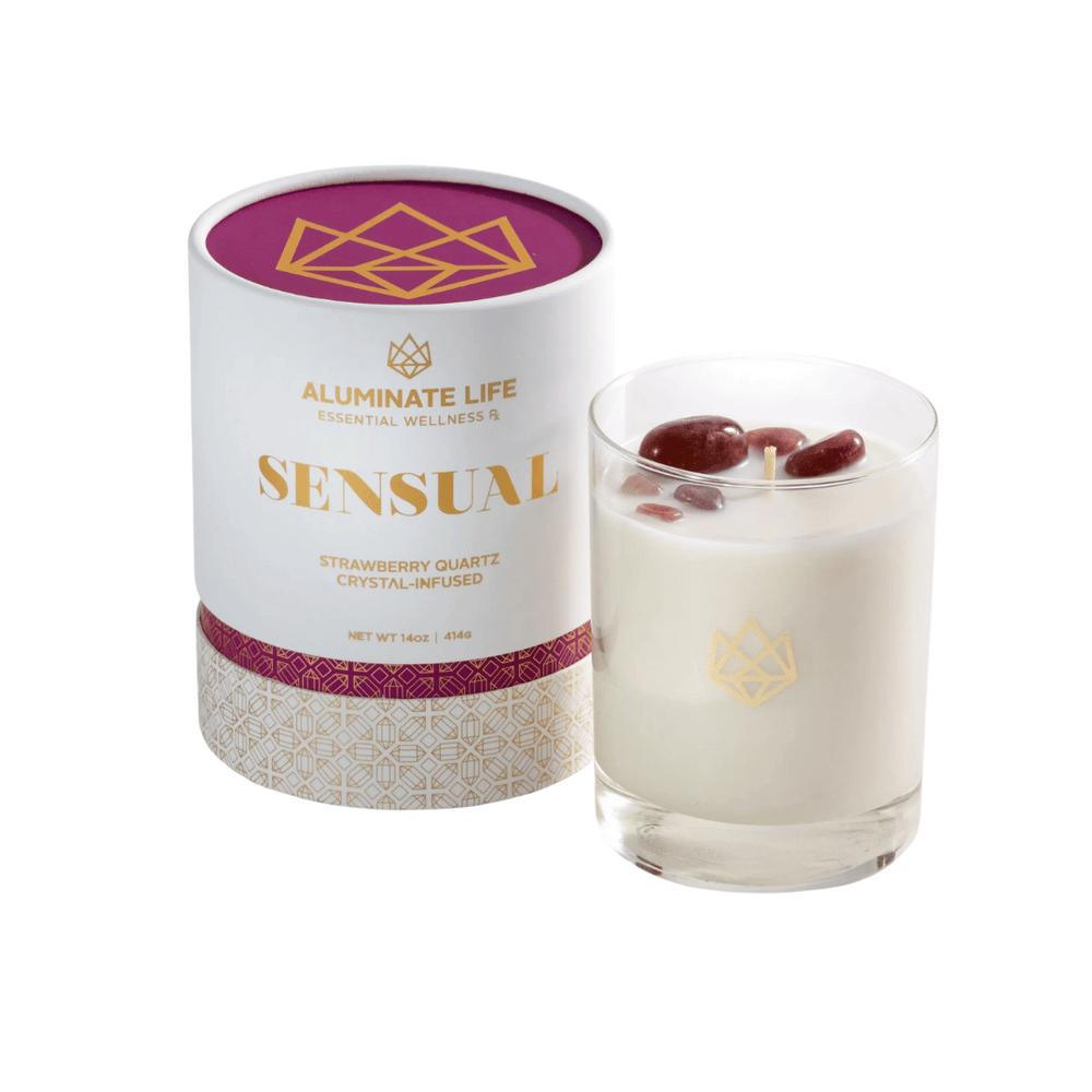 Sensual Glass Candle | Aluminate Life