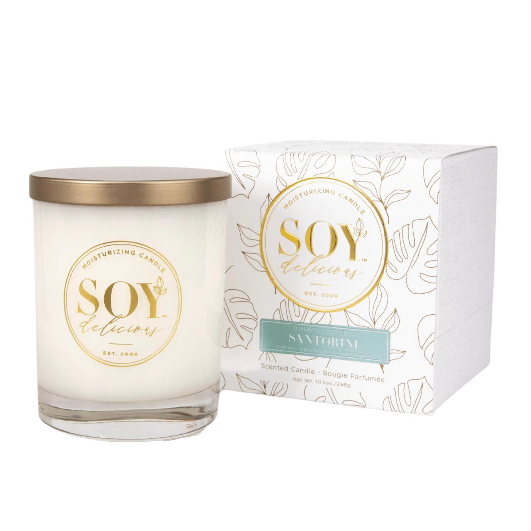 Santorini Full Size Candle | Soy Delicious