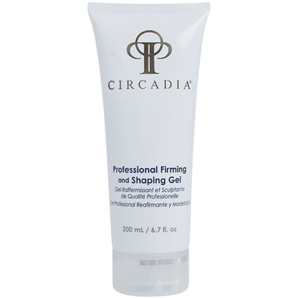 Tube of Firming & Shaping Gel (Professional) | Circadia with a white design and clear cap, highlighting skincare for professional body care and firming.