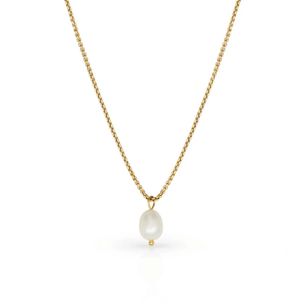 Getting Fresh Pearl Gold Necklace | Love You More