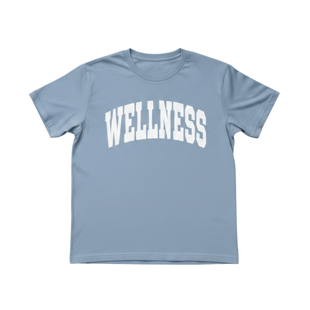 Wellness Varsity T-Shirt | Lucky Owl
