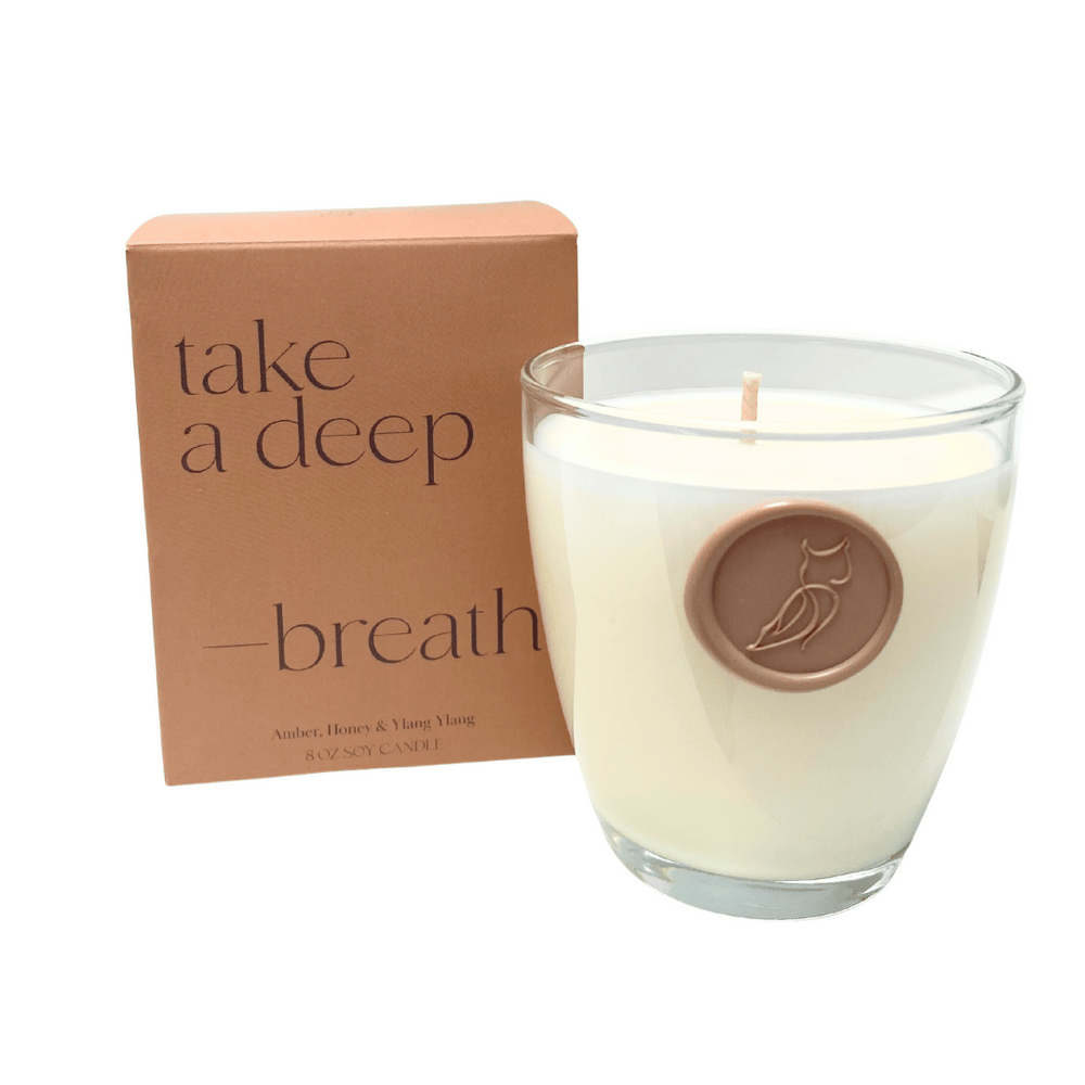 Take a Deep Breath Candle | Lucky Owl