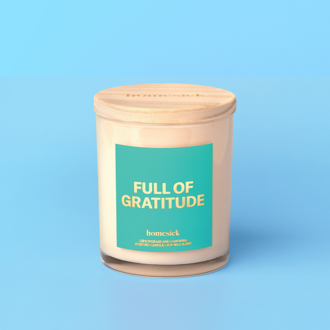 Full of Gratitude Candle | homesick