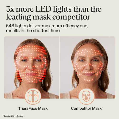 Limited Edition TheraFace Mask - Blush Frost | Therabody
