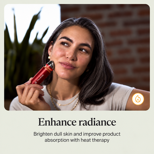 Limited Holiday Edition - TheraFace Depuffing Wand - Winter Berry | Therabody