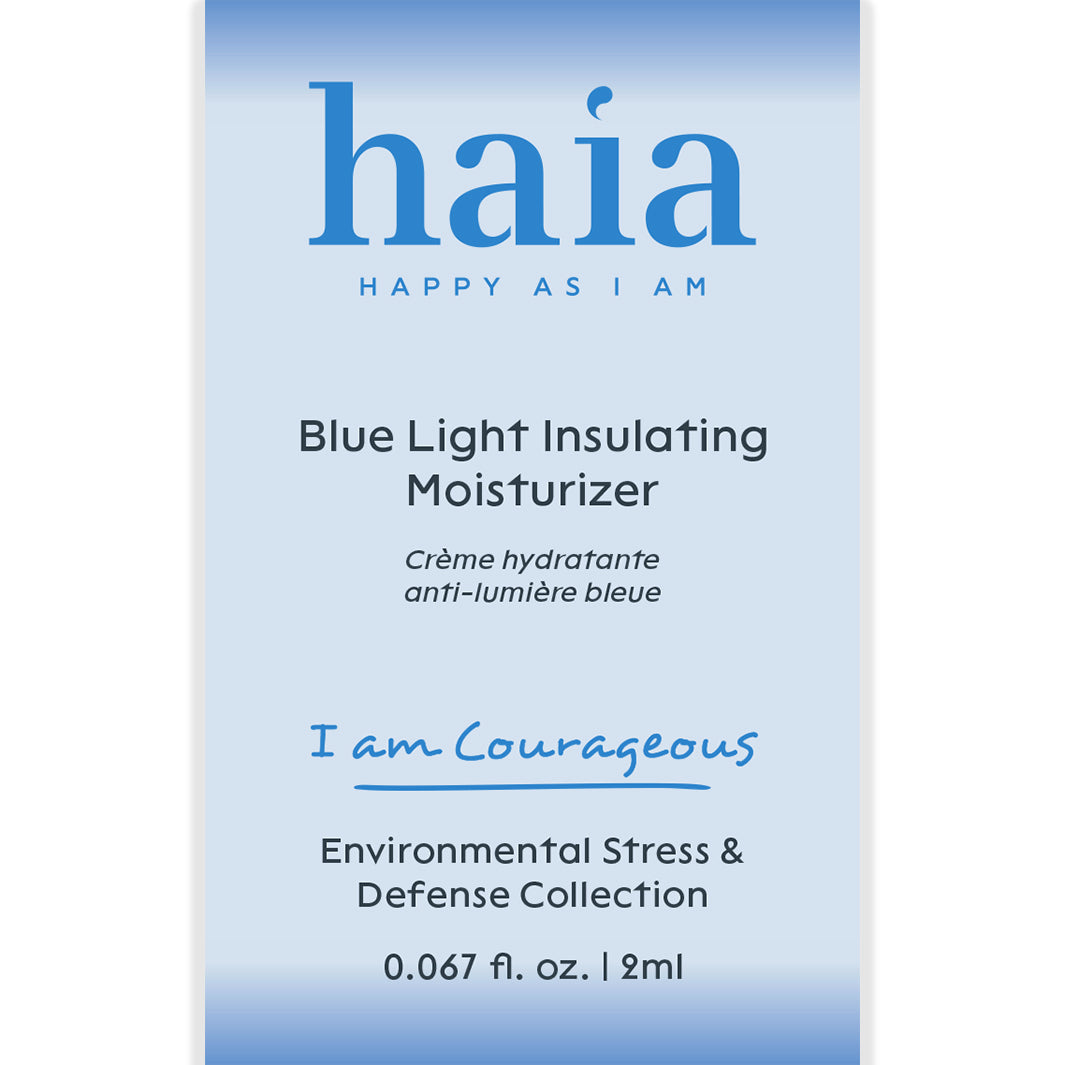 I am Courageous | 4: Blue Light Insulating Moisturizer | haia