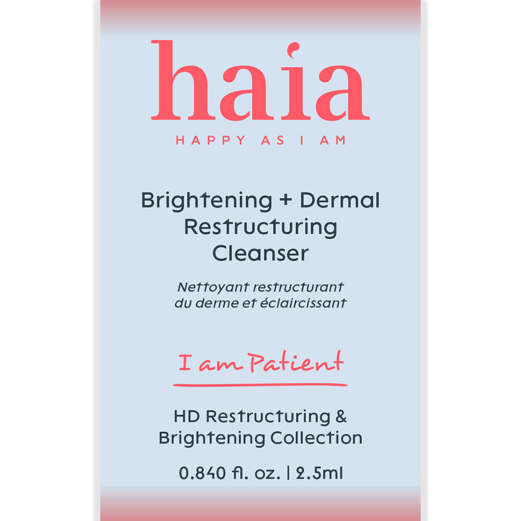I am Patient  | 1:  Brightening + Dermal Restructuring Cleanser | haia