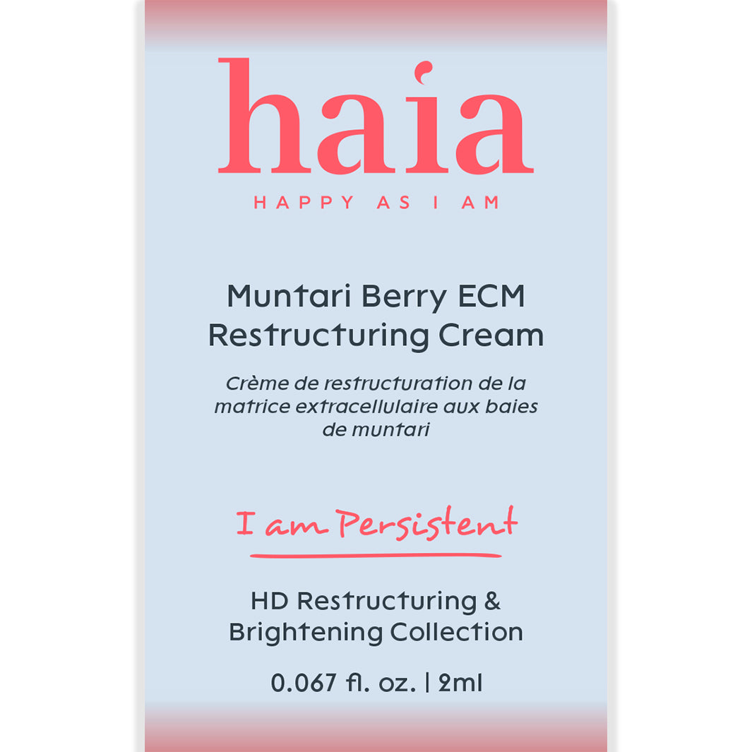 I am Persistent | 4: Muntari Berry ECM Restructuring Cream | haia