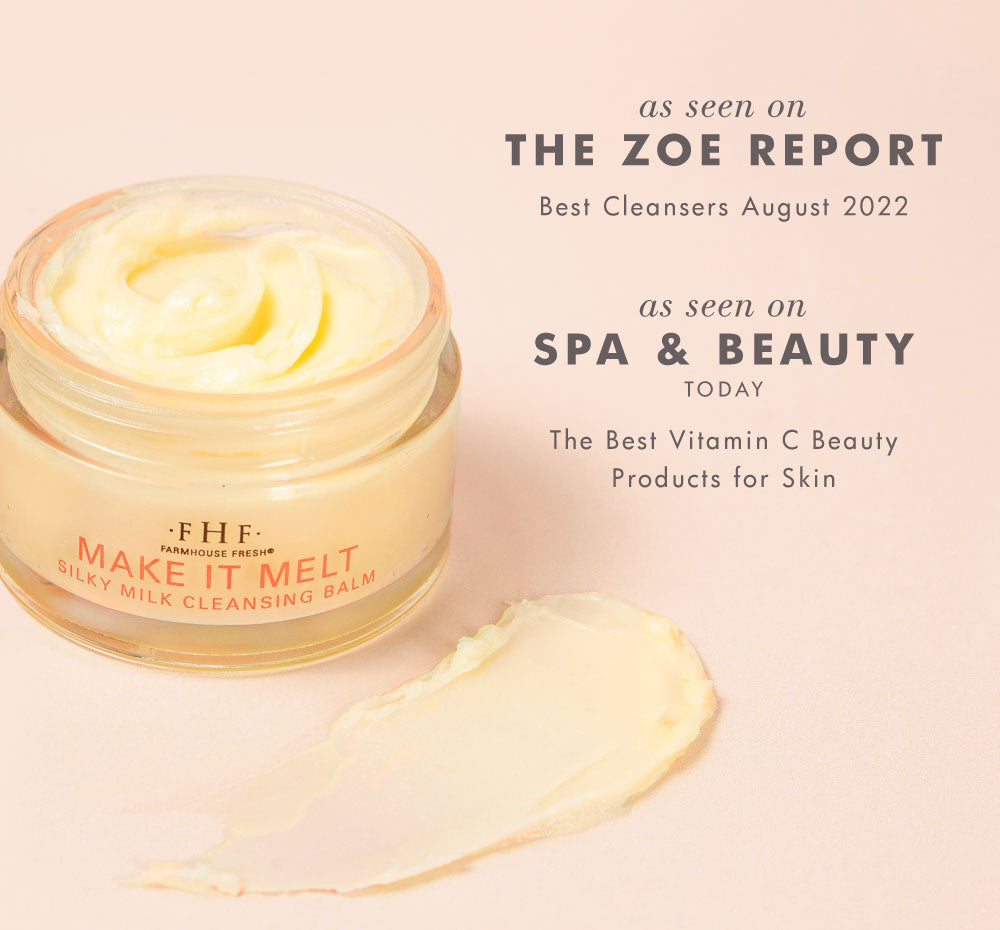 Make it Melt Silky Milk Cleansing Balm | Farmhouse Fresh