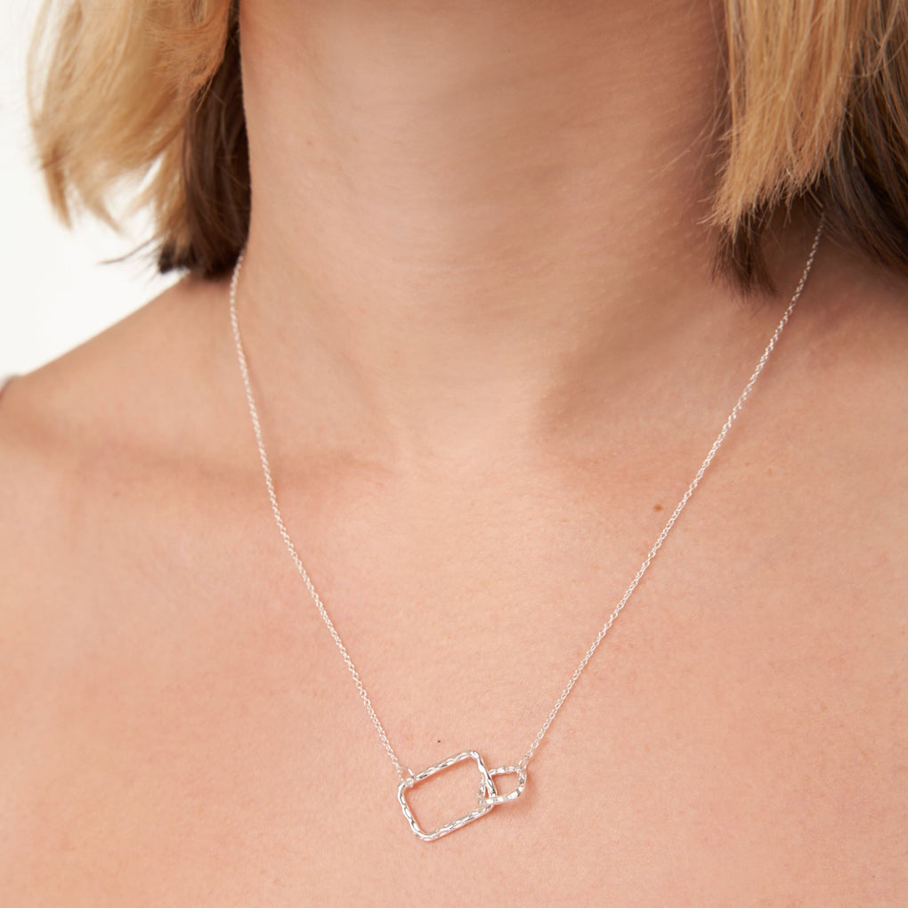 Geometry Rectangles Necklace | Little Sparkles