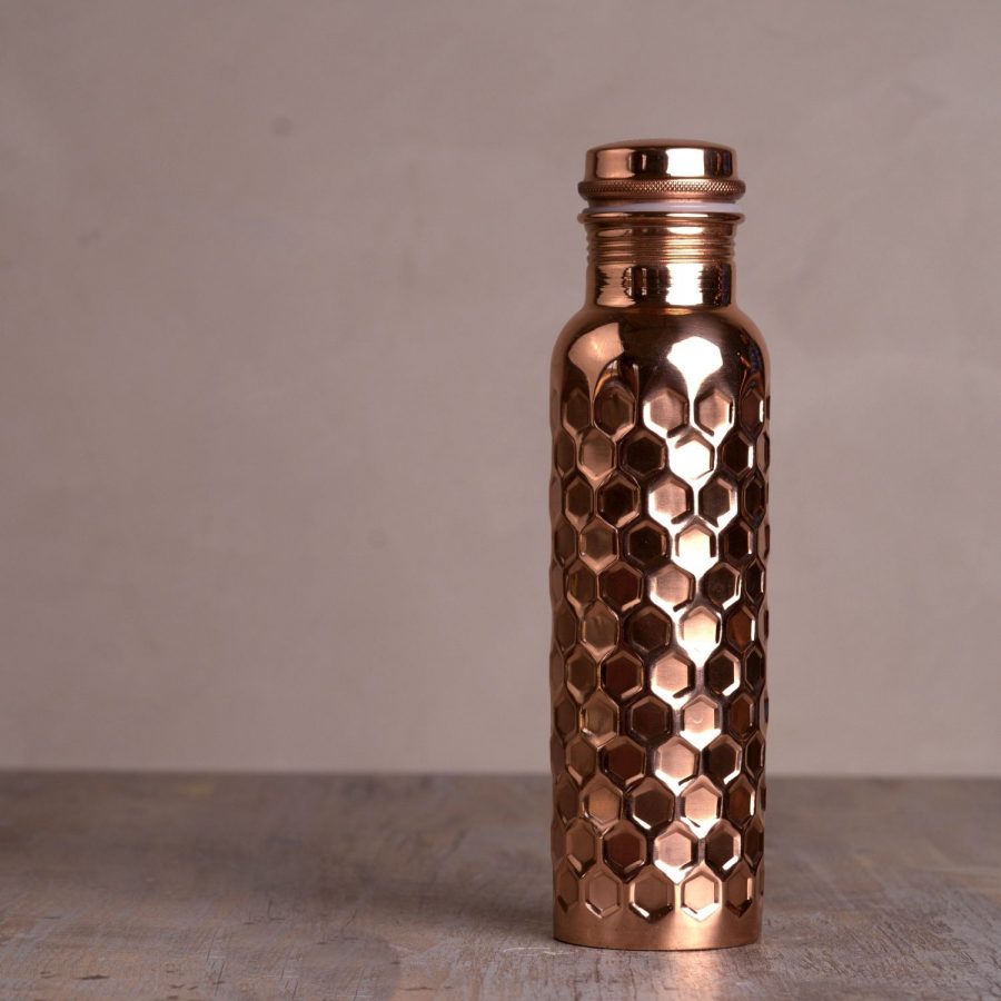 Diamond Copper Bottle (34oz) | Lucky Owl