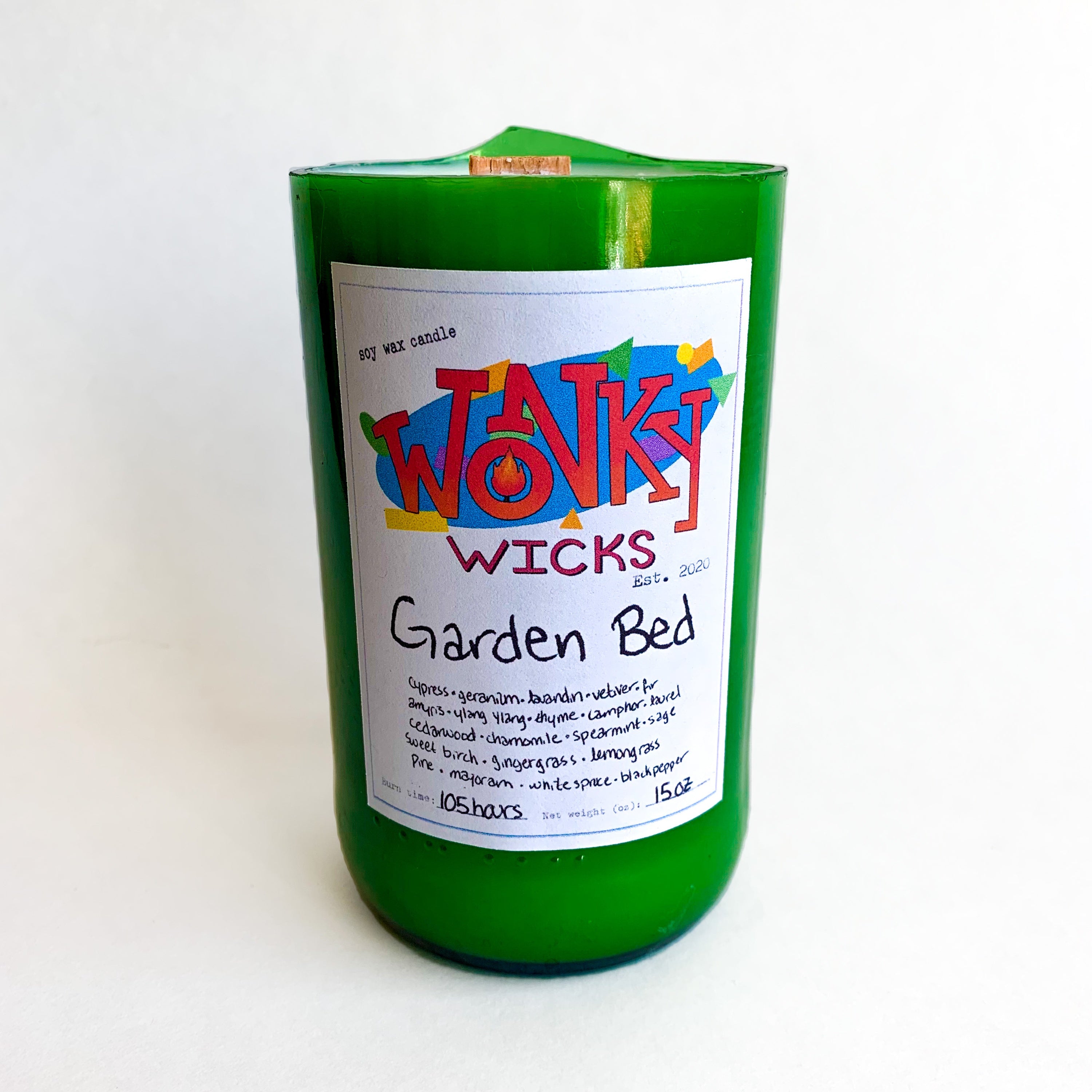 Garden Bed Soy Wax Candle | Wonky Wicks