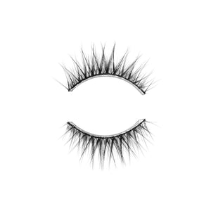 Pair of delicate, airy false eyelashes designed for a natural look, featuring lightweight, wispy strands for easy application with Lashies™ - Airy - On The Go | Moxielash.