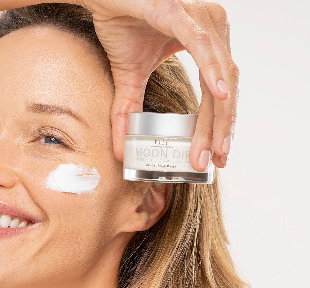 Moon Dip® Youthful Complexion Ageless Facial Mousse with Peptides + Retinol | Farmhouse Fresh