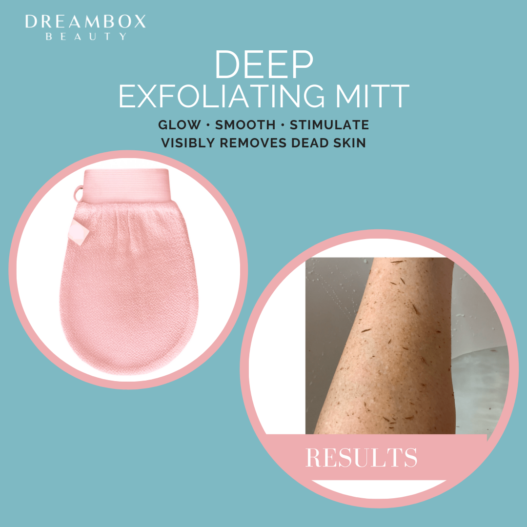 DEEP Exfoliating Mitt | Dreambox Beauty