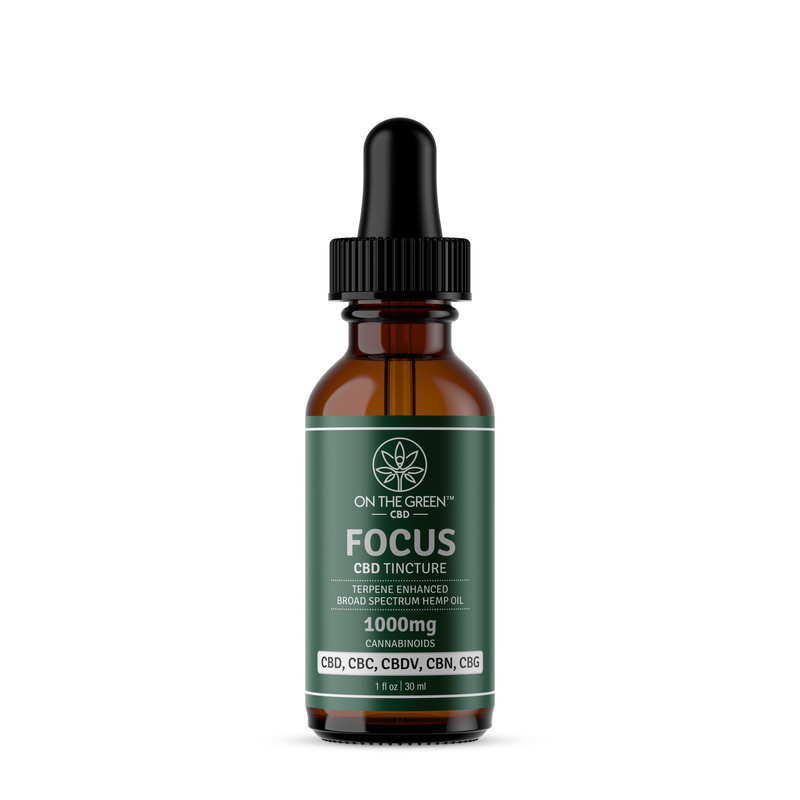 FOCUS - Broad Spectrum Tincture 1000 mg | On The Green