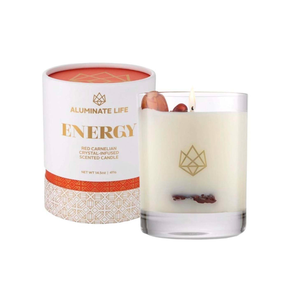 Energy Glass Candle | Aluminate Life
