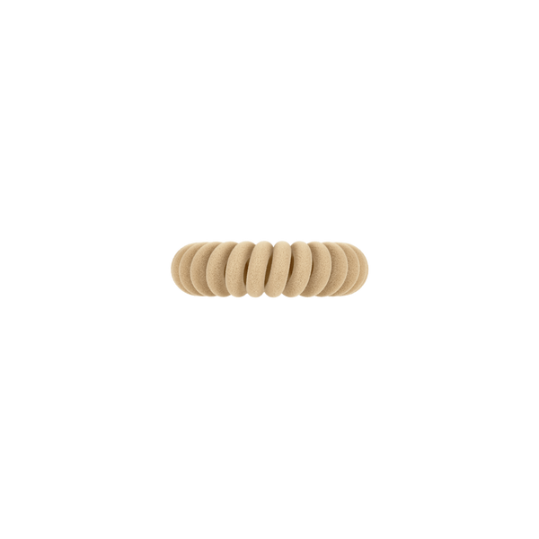 Gift Set Nothing Can Stop Me 4 pc | invisibobble elastic beige spiral hair tie designed to prevent hair breakage and provide gentle hold.