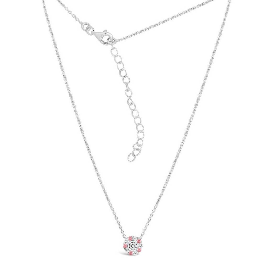 Pure Shine Halo Pendant Necklace | Little Sparkles