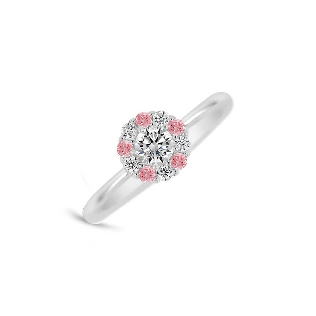 Pure Shine Halo Ring | Little Sparkles