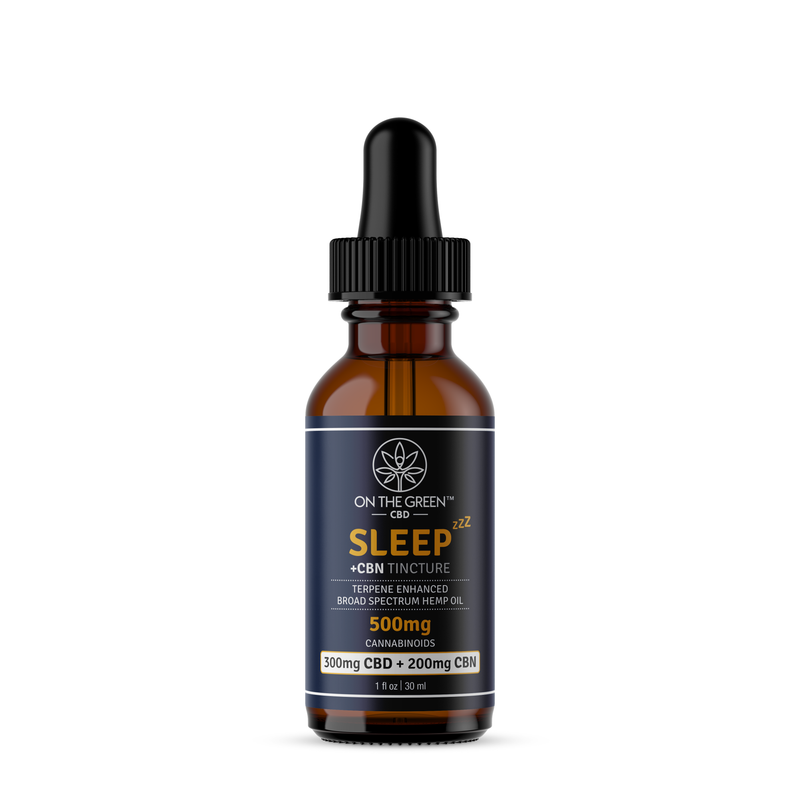 SLEEP - Broad Spectrum + CBN Tincture 500 mg | On The Green