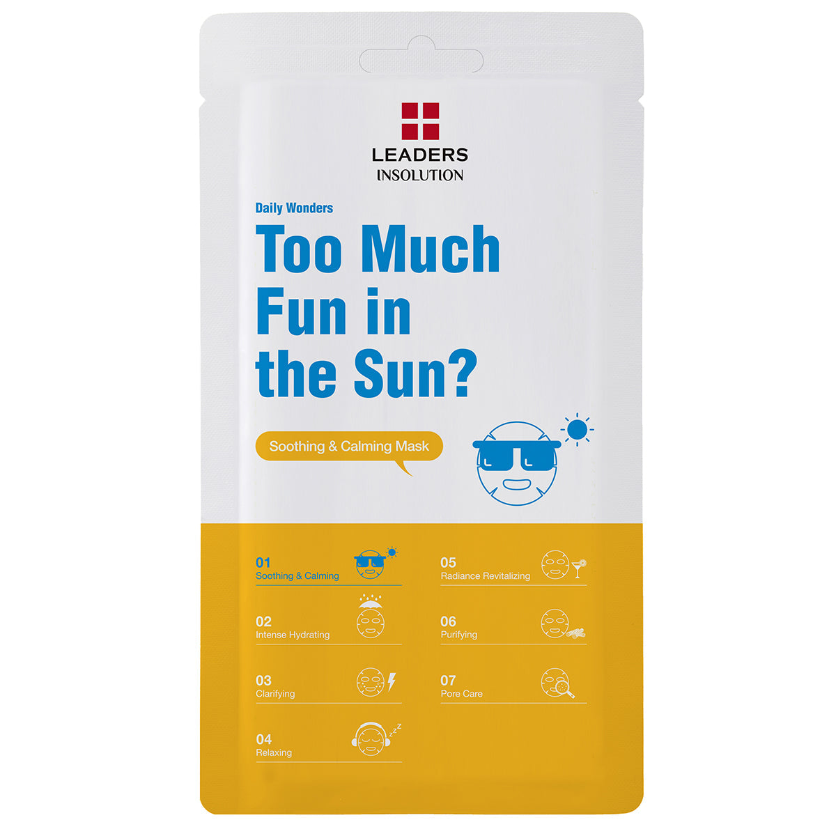 Daily Wonders Too Much Fun In the Sun? Soothing & Calming Mask | Leaders