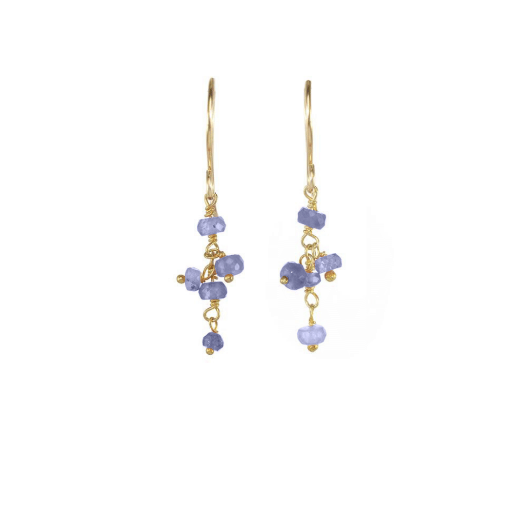 Short Gemstone Dangle Earrings | Catherine Weitzman Jewelry
